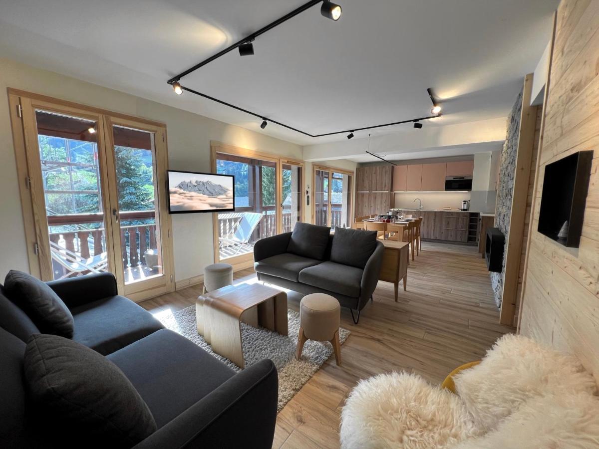 OURS POLAIRE bel appartement village et pistes La Clusaz Extérieur photo