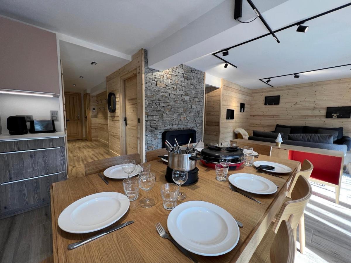 OURS POLAIRE bel appartement village et pistes La Clusaz Extérieur photo