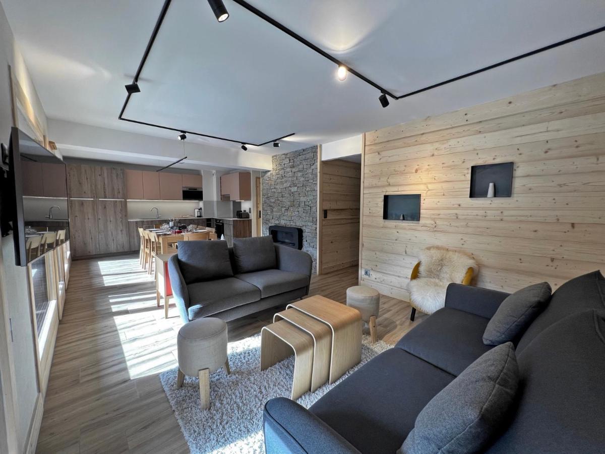 OURS POLAIRE bel appartement village et pistes La Clusaz Extérieur photo