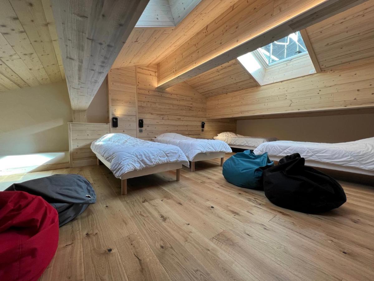 OURS POLAIRE bel appartement village et pistes La Clusaz Extérieur photo